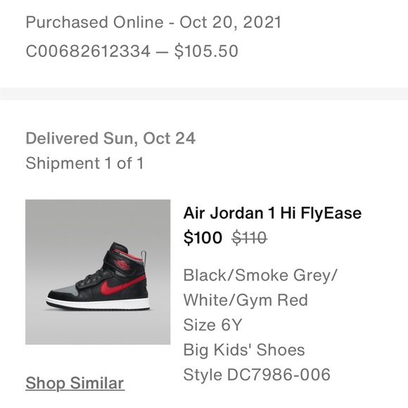 Air Jordan 1 Hi Flyease - Picture 7 of 7